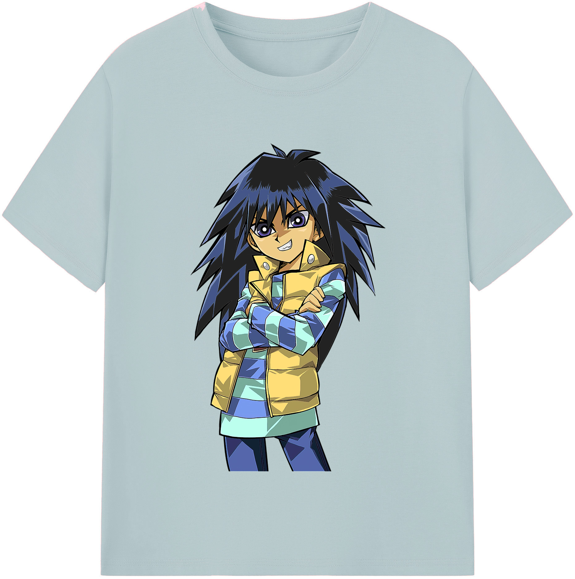 （画像用） 遊☆戯☆王 Yu-Gi-Oh! 綿100％半袖Tシャツ（フロントプリント）